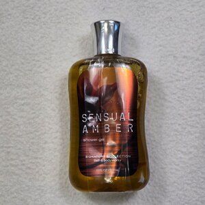 Bath & Body Works Sensual Amber Shower Gel 10 Fl Oz SEALED NEW